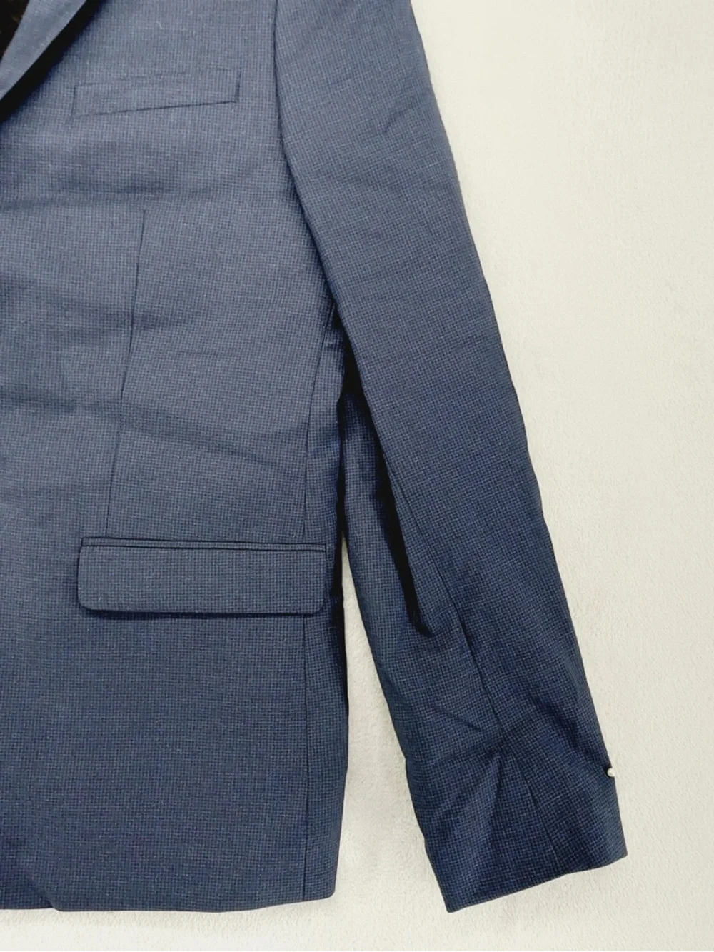 NWT The Kooples Blazer Mens 50 Blue Wool Two Button Tailored Business P5227